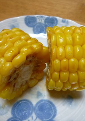 ５分ちょい！で夜店の焼とうもろこし味☆-レシピのメイン写真