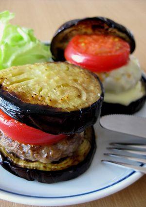 ナスバーガー-レシピのメイン写真
