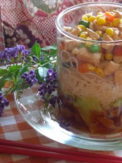 中華そうめんサラダ-レシピのメイン写真