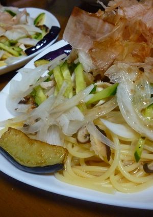 さっぱり　和風スパゲッティ-レシピのメイン写真