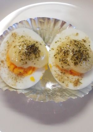 お弁当に♪ゆで卵のマヨネーズ焼き-レシピのメイン写真