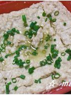 鶏ミンチと豆腐のレンジ蒸し-レシピのメイン写真