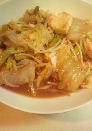 白菜と豆腐の中華うま煮-レシピのメイン写真