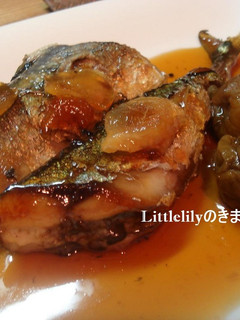 秋刀魚の梅煮 余った梅の実で-レシピのメイン写真