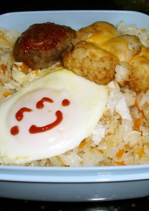 お弁当かんたんロコモコ-レシピのメイン写真