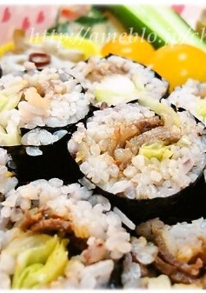 焼肉のり巻き-レシピのメイン写真