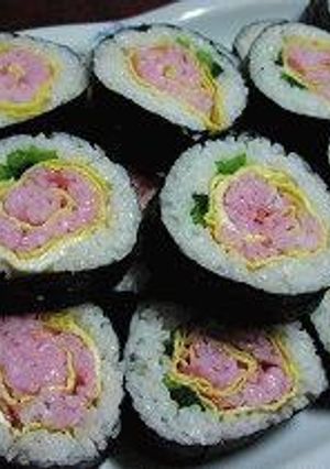 ばらの花寿司-レシピのメイン写真