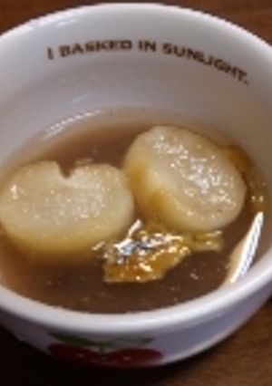 即席おしるこ-レシピのメイン写真