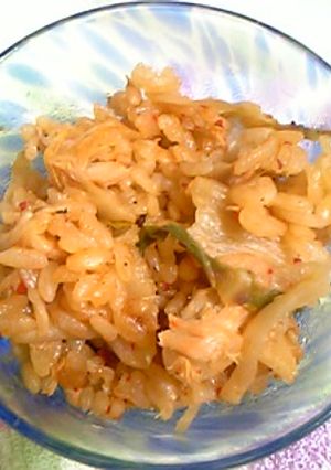 キムチの炊き込みご飯-レシピのメイン写真