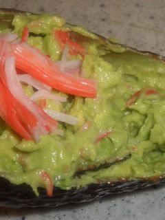 アボカド カニみそ味(!?)-レシピのメイン写真