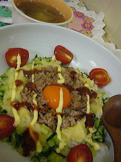 ロコモコ風☆たまご丼-レシピのメイン写真