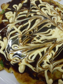 天ぷら生地残りでお好み焼き❀-レシピのメイン写真