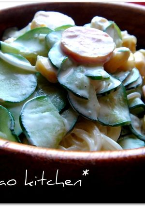 そうめんサラダ*ゆずこしょう風味-レシピのメイン写真