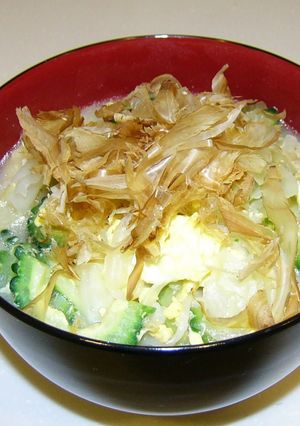 夏のゴーヤとんこつラーメン☀-レシピのメイン写真