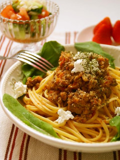 鉄分たっぷり♪鶏レバーのボロネーゼ-レシピのメイン写真