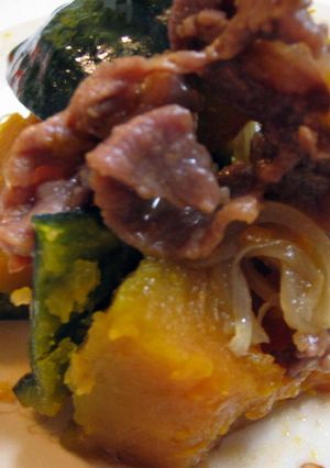 簡単★レンジで肉カボ-レシピのメイン写真