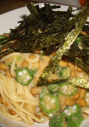 簡単☆和風ねばねばパスタ-レシピのメイン写真