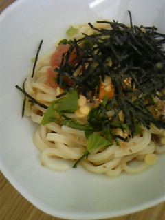 釜玉明太子うどん-レシピのメイン写真