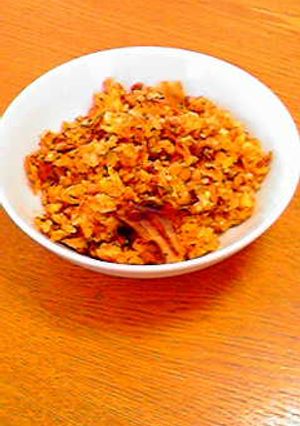 簡単！１人前納豆キムチ炒飯-レシピのメイン写真