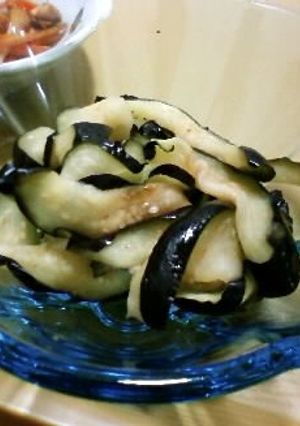 ご飯が進む!なすの塩もみ☆-レシピのメイン写真