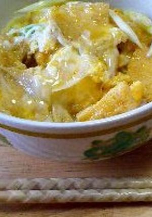 比内地鶏のたれで作る、油揚げ丼-レシピのメイン写真