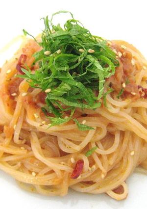 【辛口『梅干キムチ』の韓国冷麺】の作り方-レシピのメイン写真