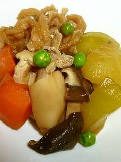 茹で干し大根の煮物-レシピのメイン写真