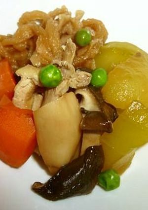 茹で干し大根の煮物-レシピのメイン写真