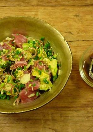 マグロとアボガドのわさび醤油-レシピのメイン写真