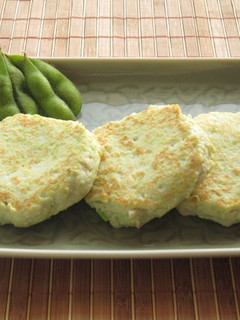 枝豆豆腐ハンバーグ。-レシピのメイン写真