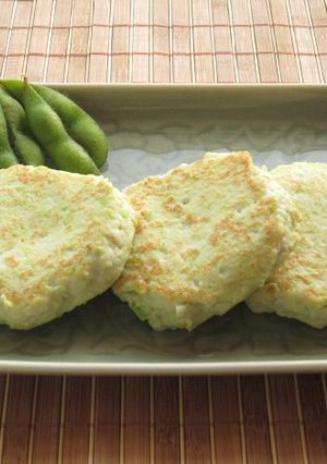 枝豆豆腐ハンバーグ。-レシピのメイン写真