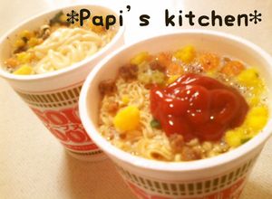 美味しいよ♪カップヌードルにプラスα-レシピのメイン写真