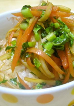 ルクエで野菜たっぷり丼-レシピのメイン写真