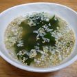 しょうが風味のわかめスープ
