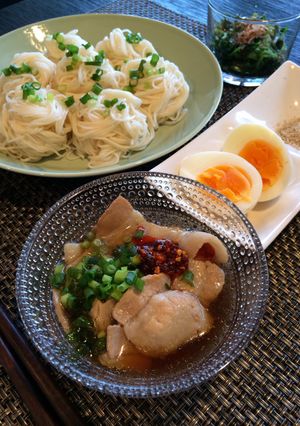 ☆新感覚・豚バラそうめん☆-レシピのメイン写真