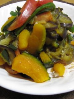 夏野菜と鶏むね肉の簡単サラダ-レシピのメイン写真