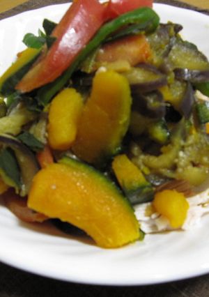 夏野菜と鶏むね肉の簡単サラダ-レシピのメイン写真