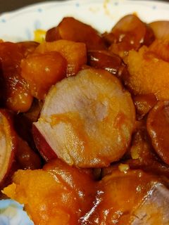 かぼちゃとさつまいもの煮物。-レシピのメイン写真
