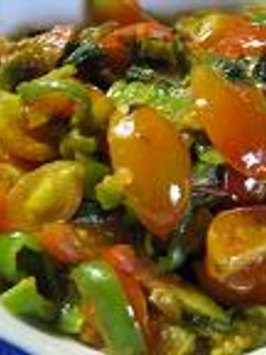 夏野菜で炒め物-レシピのメイン写真