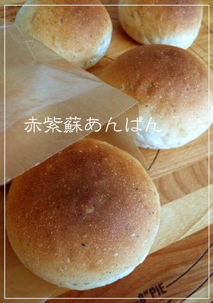 赤紫蘇あんぱん-レシピのメイン写真