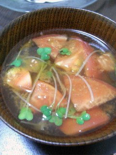 トマトとカイワレのみそ汁★-レシピのメイン写真