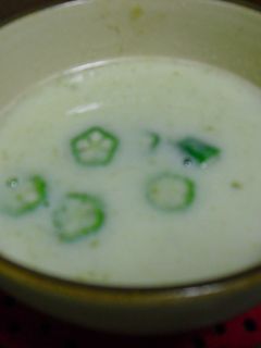 オクラのスープ-レシピのメイン写真