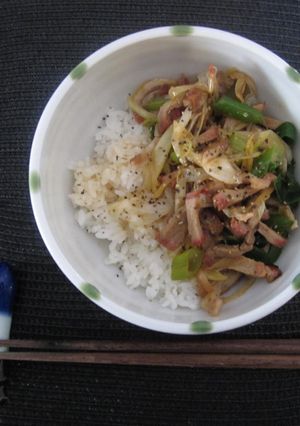 調理時間、3分！チャーシュー丼-レシピのメイン写真