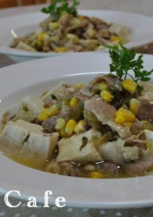 豚肉と豆腐の煮込み-レシピのメイン写真