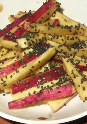 ﾚﾝｼﾞで簡単☆さつまいもの甘煮-レシピのメイン写真