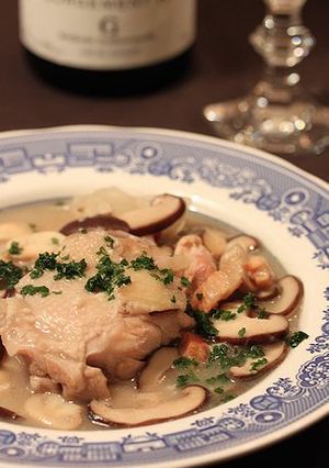 チキンの白ワイン煮・ＬＥＥＫ風-レシピのメイン写真