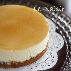 รูปของ 美味しいレアチーズケーキのレシピ！