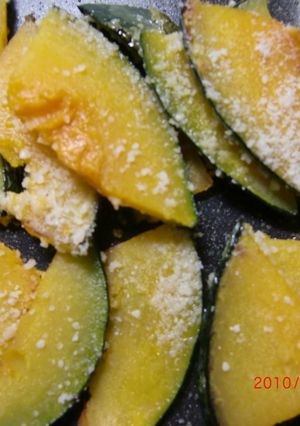 お弁当シリーズ♪かぼちゃのチーズ焼き☆-レシピのメイン写真