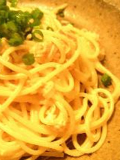 ツナ&ネギのパスタ-レシピのメイン写真