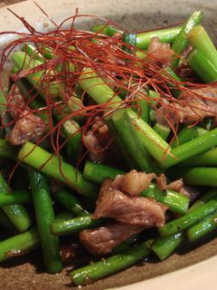 ◆牛肉とにん芽の塩炒め◆-レシピのメイン写真